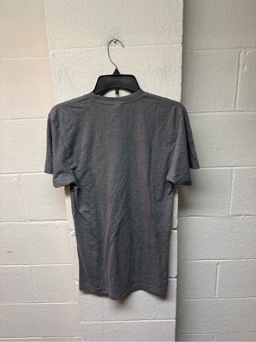 American Apparel Grey Crewneck Tee with Rainbow Print - Picture 5 of 5